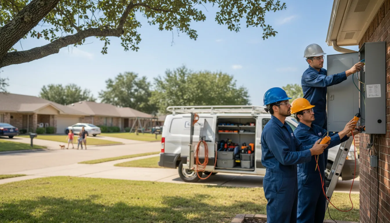 Certified electrician providing emergency electrical services in Rinard, IL
